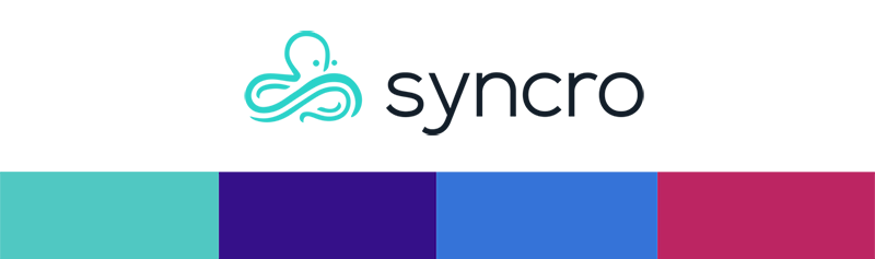 new Syncro logo & colors 2022