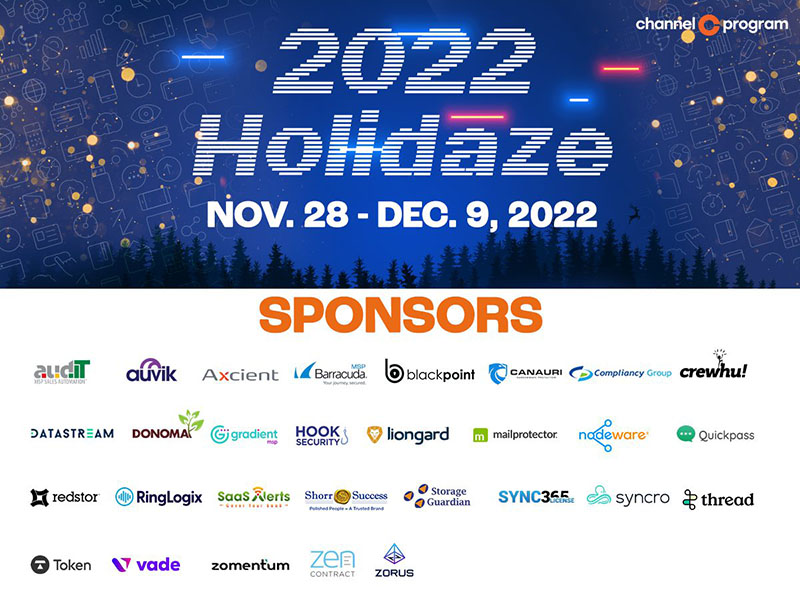 Holidaze 2022 MSP holiday sweepstakes list of sponsors