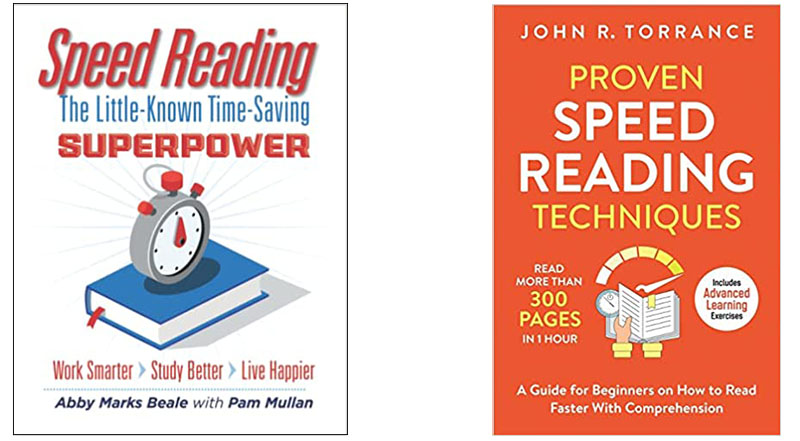 speed reading tips: books from to learn speed reading