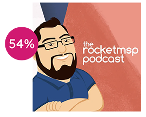 RocketMSP podcast - 54%