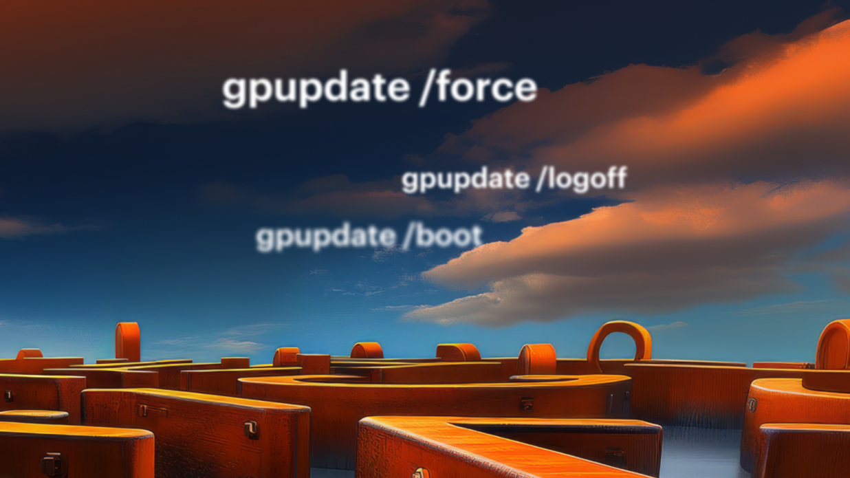 How and when to force group policy update syncro